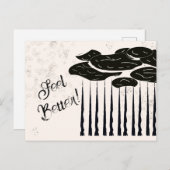 Gute Besserung Postkarte (Vorne/Hinten)