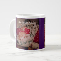 Gute Besserung! Tasse für Katzenliebhaber 