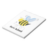 Gute Bienenprinzessin mit Krone und Slogan Bee Kin Notizblock (Rotiert)