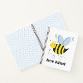 Gute Bienenprinzessin mit Krone und Slogan Bee Kin Notizblock (Innenseite)