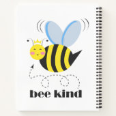 Gute Bienenprinzessin mit Krone und Slogan Bee Kin Notizblock (Rückseite)