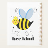 Gute Bienenprinzessin mit Krone und Slogan Bee Kin Planer (Rückseite)