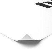 Gute Bienenprinzessin mit Krone und Slogan Bee Kin Poster (Ecke)