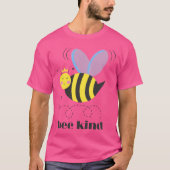 Gute Bienenprinzessin mit Krone und Slogan Bee Kin T-Shirt (Vorderseite)