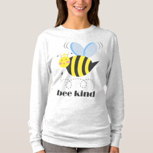 Gute Bienenprinzessin mit Krone und Slogan Bee Kin T-Shirt