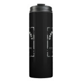 Gute Bilder nur Behaltend Lernen und wachsendes De Thermosbecher (Vorderseite)