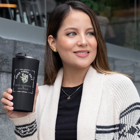 Gute Bilder nur Behaltend Lernen und wachsendes De Thermosbecher