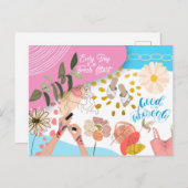 Gute Bilder nur Fresh Start Zitat Zusammenfassung Postkarte (Vorne/Hinten)