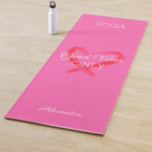 Gute Bilder nur Herzgrafik jeder Name Hot Pink Yogamatte