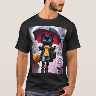 Gute Bilder nur: Katze im Rain Graphic T - Shirt