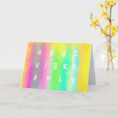 Gute Bilder nur Positivität Inspiration Gemälde Karte (Gelbe Blume)