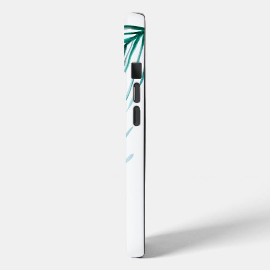 Gute Blätter mit grünen Palmen Case-Mate iPhone Hülle (Rückseite / Links)