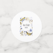Gute Blues Table Confetti Konfetti (Klein Vorderseite)