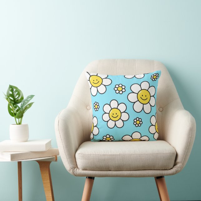 Gute Blume 16x16 Kissen (Stuhl )