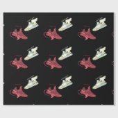 Gute böse Schuhe Geschenkpapier (Flach)