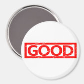 Gute Briefmarke Magnet (Vorderseite/Rückseite)