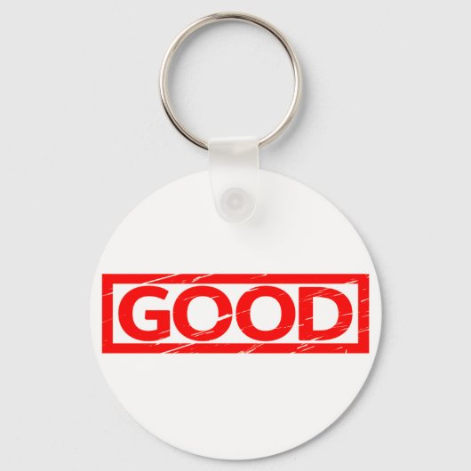 Gute Briefmarke Schlüsselanhänger (Vorderseite)