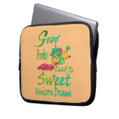 Gute Bücher führen zu...buchen Laptopschutzhülle (Vorderseite Links)