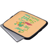 Gute Bücher führen zu...buchen Laptopschutzhülle (Vorne Knopf)