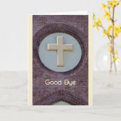 Gute Bye Card für Pfarrkirche Karte (Gelbe Blume)