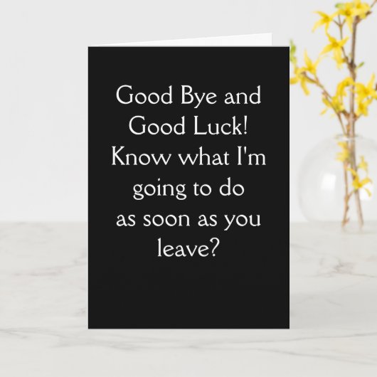 Gute Byte-Karte Karte (Gelbe Blume)