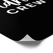 Güte-Crew Damen Herren Kinder Poster (Ecke)