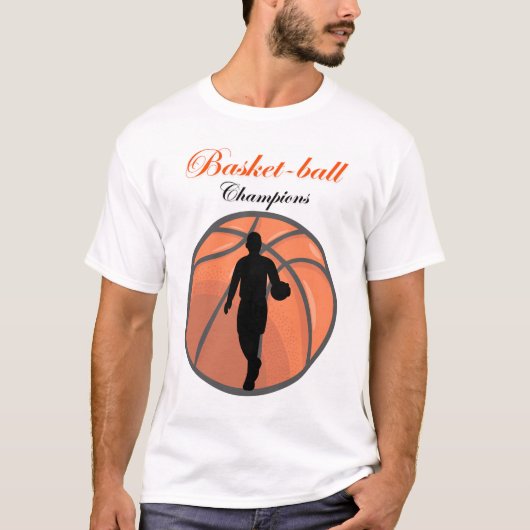 GUTE DESIGN-BASKIT-BALLWAHLEN T-Shirt (Vorderseite)