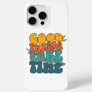 "Gute Dinge brauchen Zeit" Case-Mate iPhone Hülle