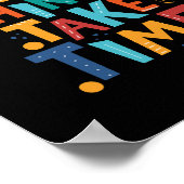 Gute Dinge brauchen Zeit Inspiration Poster (Ecke)