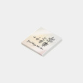 Gute Dinge Brauchen Zeit Post-it Klebezettel (angewinkelt)