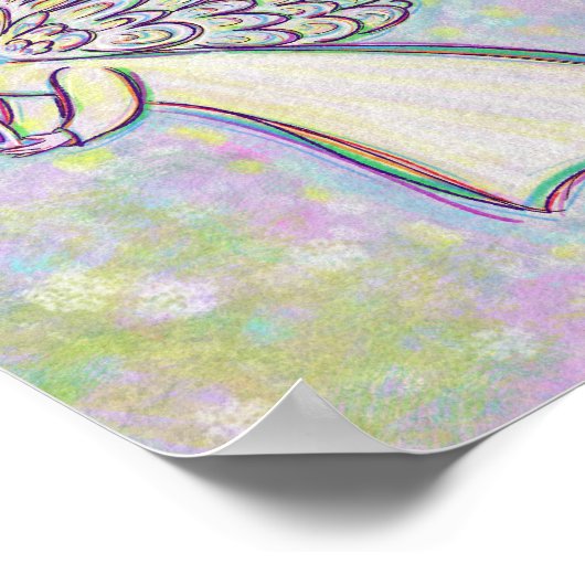 Gute Dinge Guardian Angel Art Print Poster (Ecke)