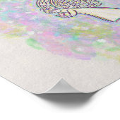 Gute Dinge Guardian Angel Art Print Poster (Ecke)