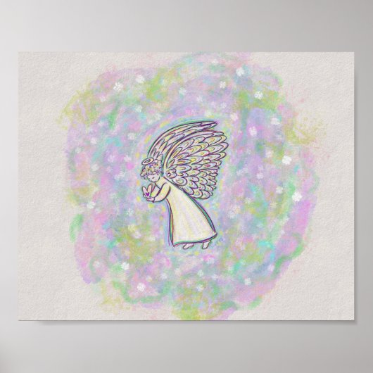 Gute Dinge Guardian Angel Art Print Poster (Vorne)
