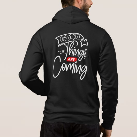 Gute Dinge kommen - 97489 Hoodie (Rückseite)