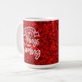 Gute Dinge Kommen-97489 Kaffeetasse (Vorderseite Links)