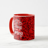 Gute Dinge kommen - 97489 Tasse (Vorderseite Links)
