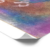 Gute Dinge kommen aus "Fehler" - kluger Igel Poster (Ecke)