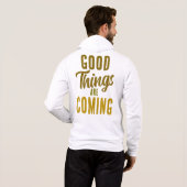 Gute Dinge Kommen ☀️ Hoodie (Schwarz voll)