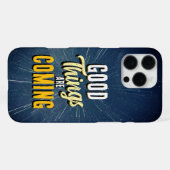Gute Dinge kommen iPhone Hülle (Rückseite (Horizontal))