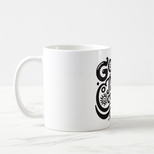 gute Dinge kommen Kaffeetasse (Links)