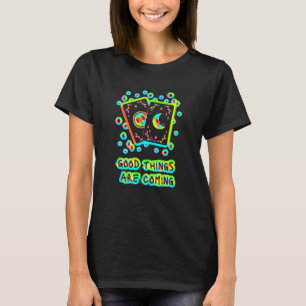 Gute Dinge kommen mit Tarot Card Sun Moon T-Shirt