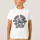 Gute Dinge kommen zu denen, die backen T-Shirt (Vorderseite)