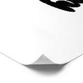 "Gute Dinge kommen zu denen, die Hektik" Poster (Ecke)