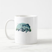 Gute Dinge Kommen Zu Denjenigen, Die Fischer Köder Kaffeetasse (Links)