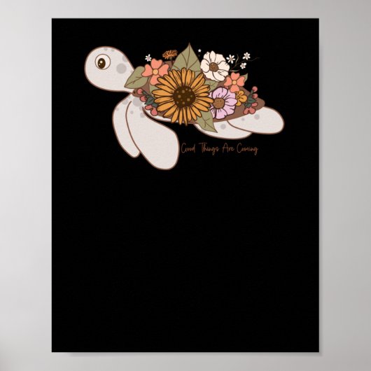 Gute Dinge kommen zur Bewusstseinsbildung für psyc Poster (Vorne)