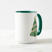 Gute Dinge und viel Glück und Hölle mit diesem Jah Tasse (VorderseiteRechts)