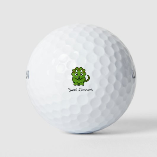Gute Dinosaurier Golfball (Vorderseite)