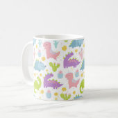 Gute Dinosaurier-Tasse Kaffeetasse (Vorderseite Links)