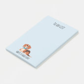 Gute Dog Postit Hinweise Post-it Klebezettel (angewinkelt)