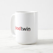 gute DoppelTasse Kaffeetasse (Vorderseite Links)